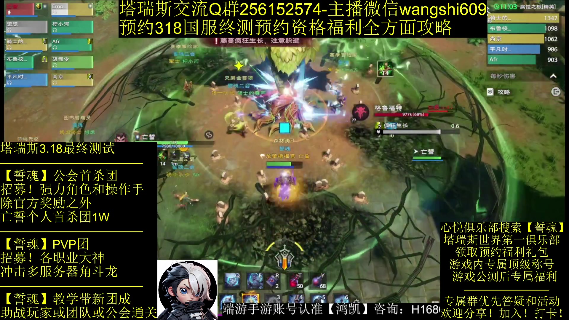 【2024-02-15 07点场】亡誓Wang：塔瑞斯终测招募