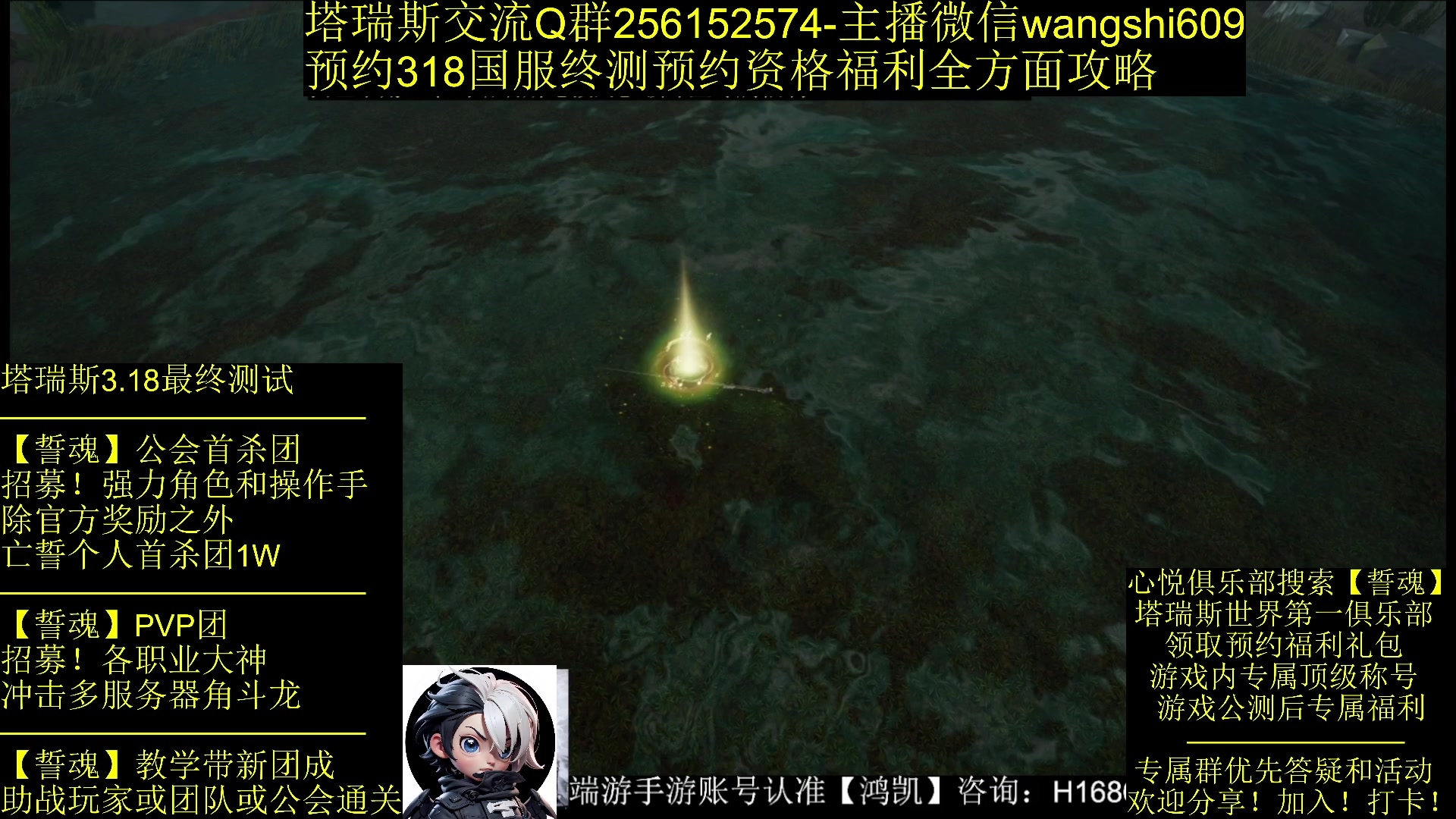 【2024-02-14 23点场】亡誓Wang：塔瑞斯终测招募