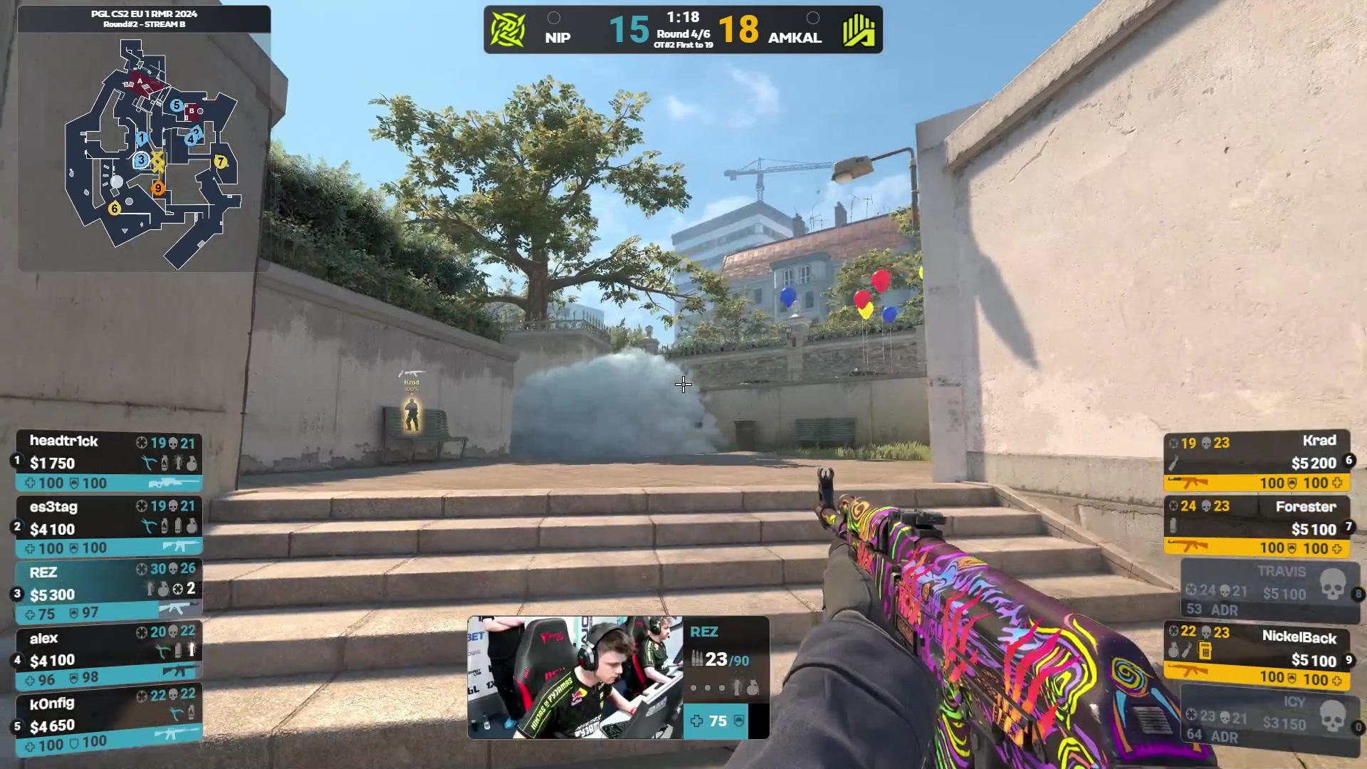 【2024-02-15 00点场】CSGO百岁三：欧洲RMR全程直播