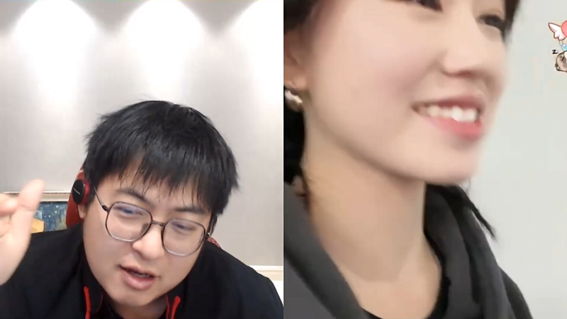我在斗鱼看火力堂主直播户外