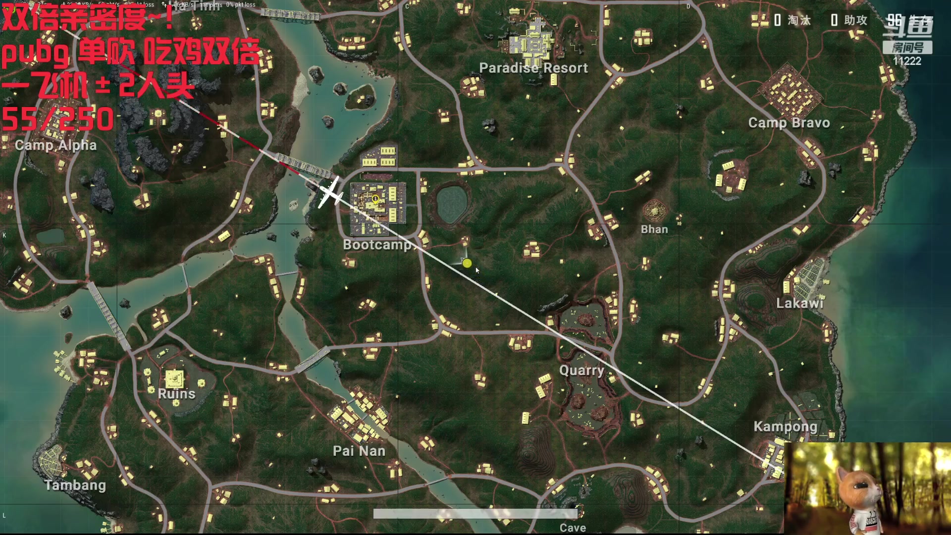 【2024-02-18 23点场】王大谋119：【小奶团】钻石双倍i love pubg