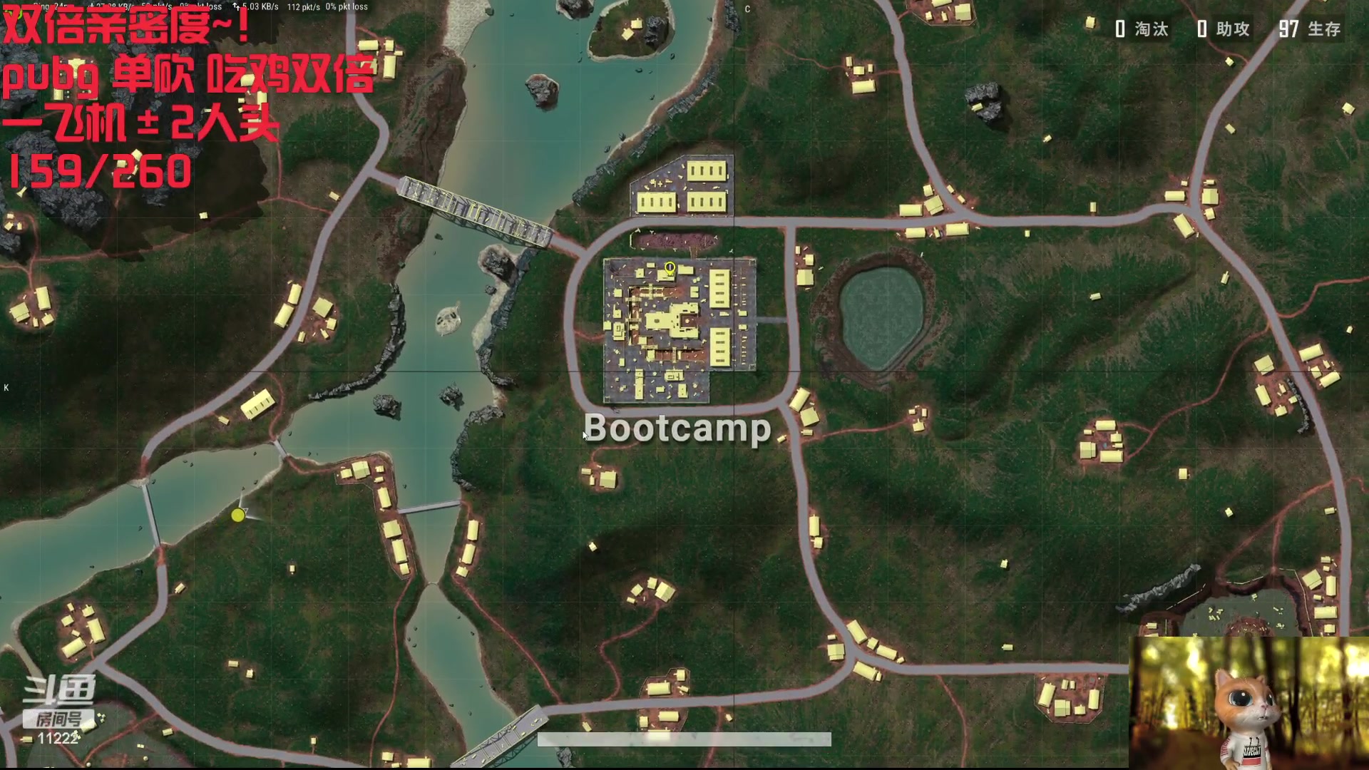 【2024-02-19 05点场】王大谋119：【小奶团】钻石双倍i love pubg