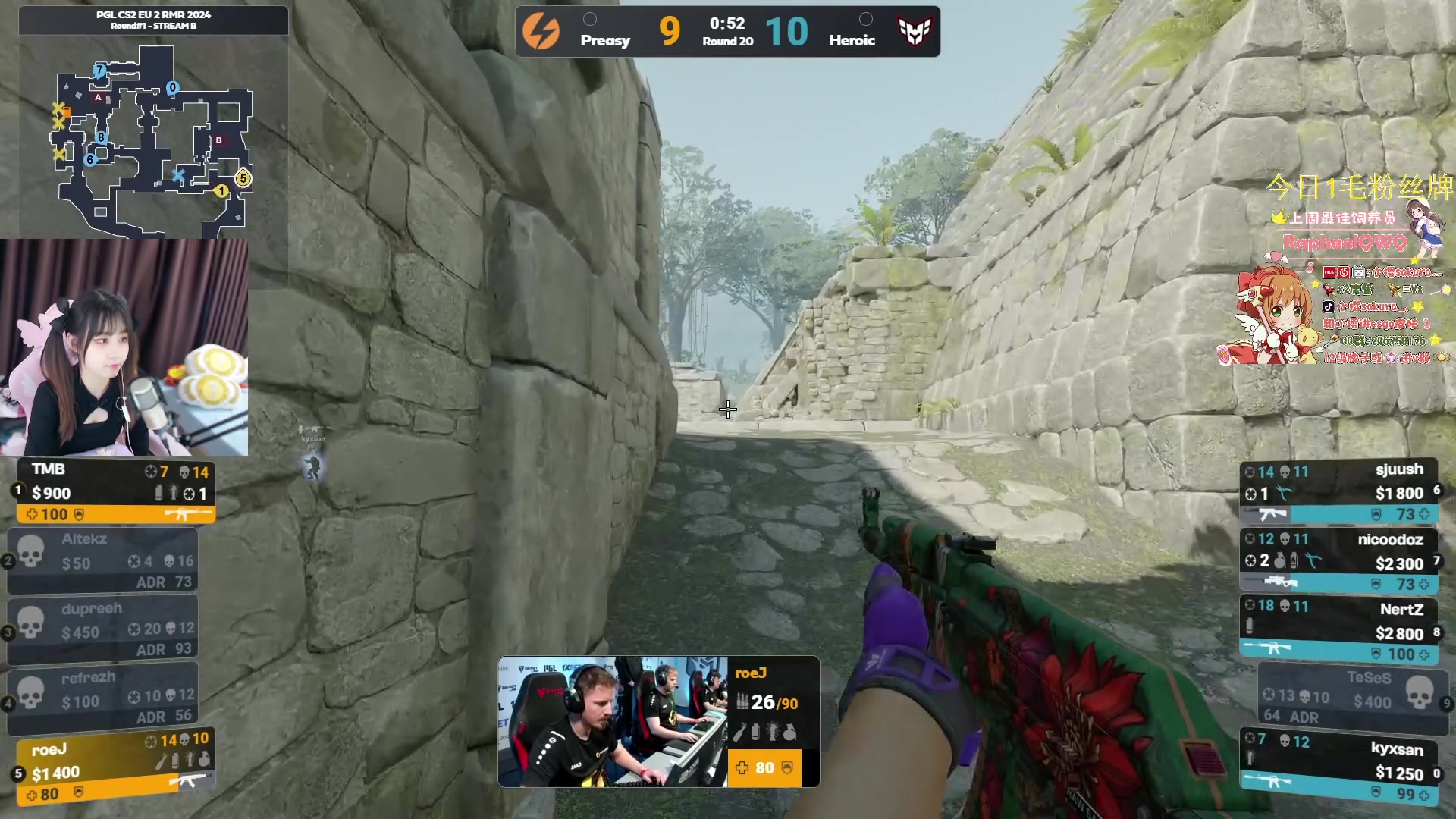 【2024-02-19 22点场】解说小樱sakura灬：【小樱】Major欧洲小组赛b组