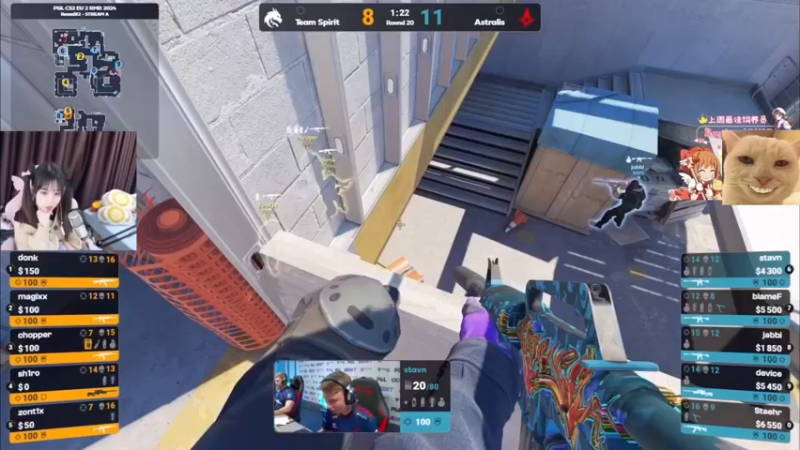 【小樱】donk吃三雷名场面，没想到倒在他手上！