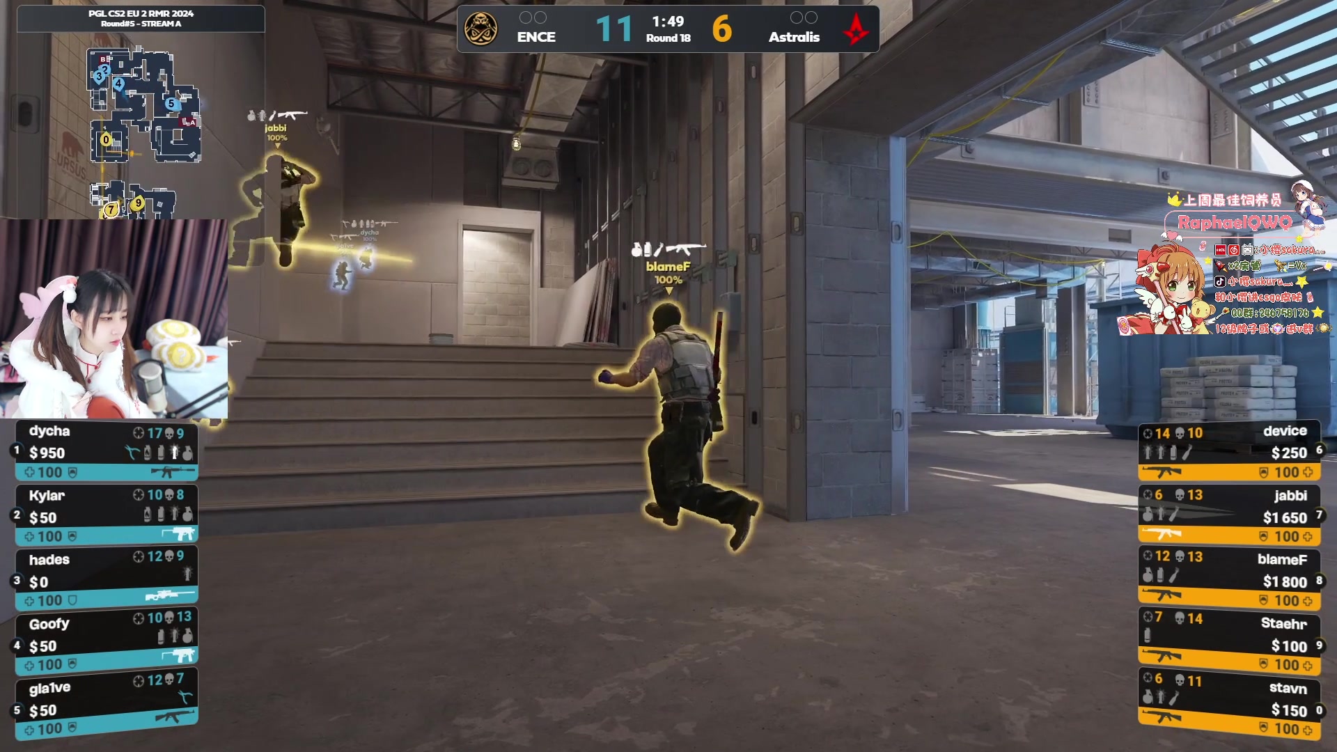 【2024-02-22 19点场】解说小樱sakura灬：【小樱】Major小鸽子 vs ECS