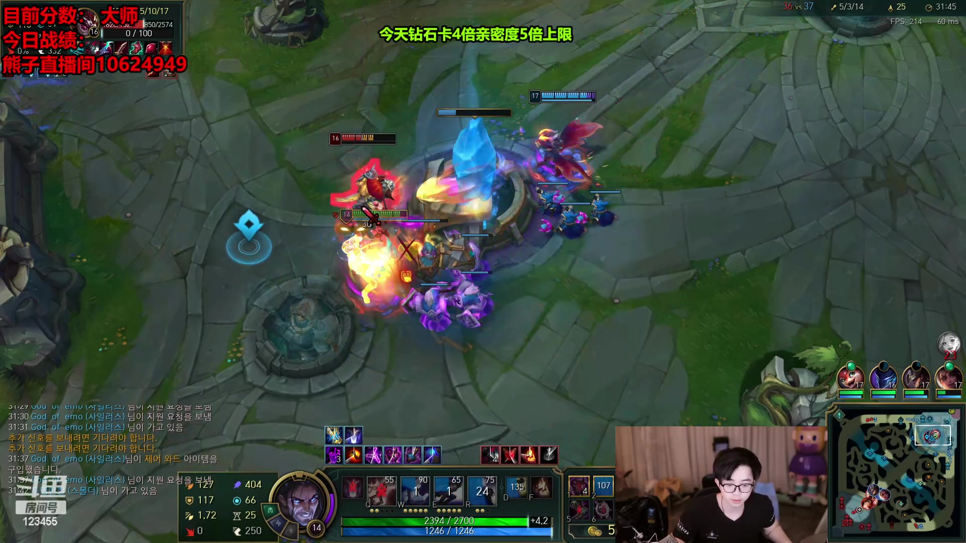 【2024-02-24 06点场】南波儿大魔王丶：韩服！是时候给他们点颜色看看了！