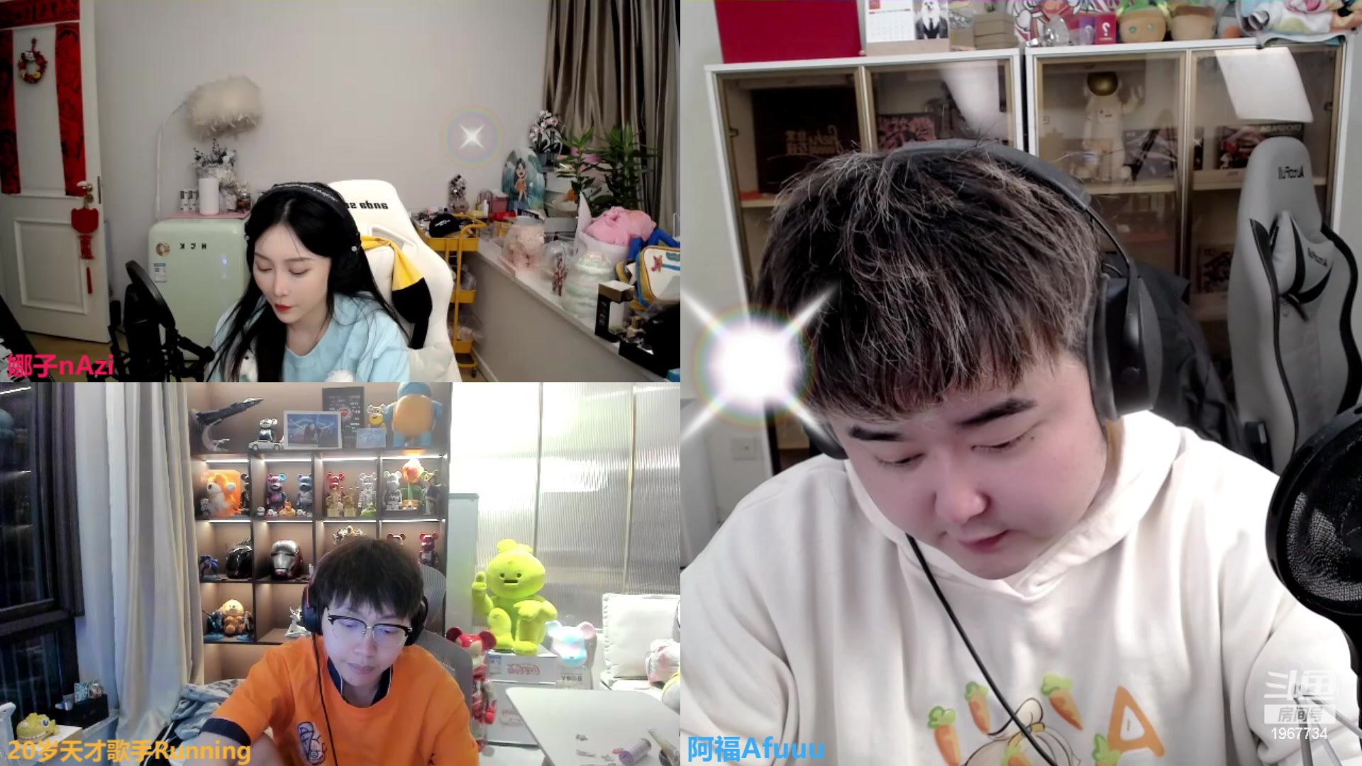 【2024-02-24 18点场】阿福Afuuu：钻石双倍！下午的厨王，午夜的歌王