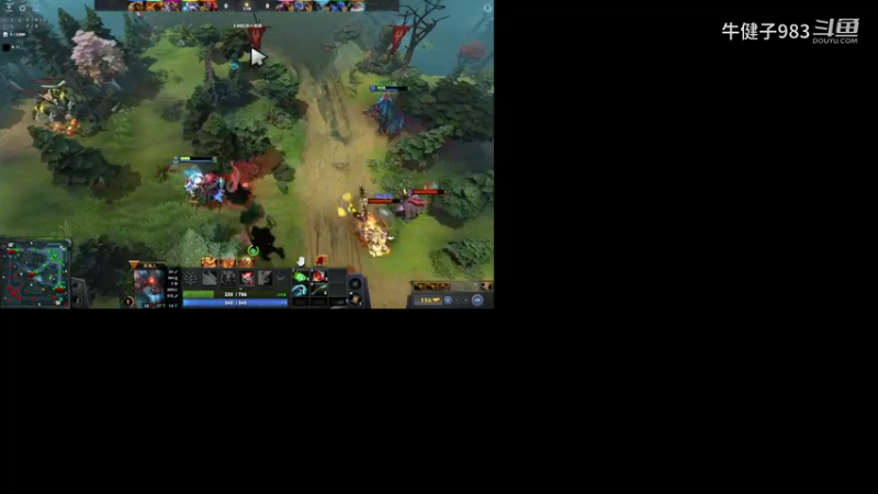 美滋滋DOTA2四号位猎魂人突然的胜利啊哈哈