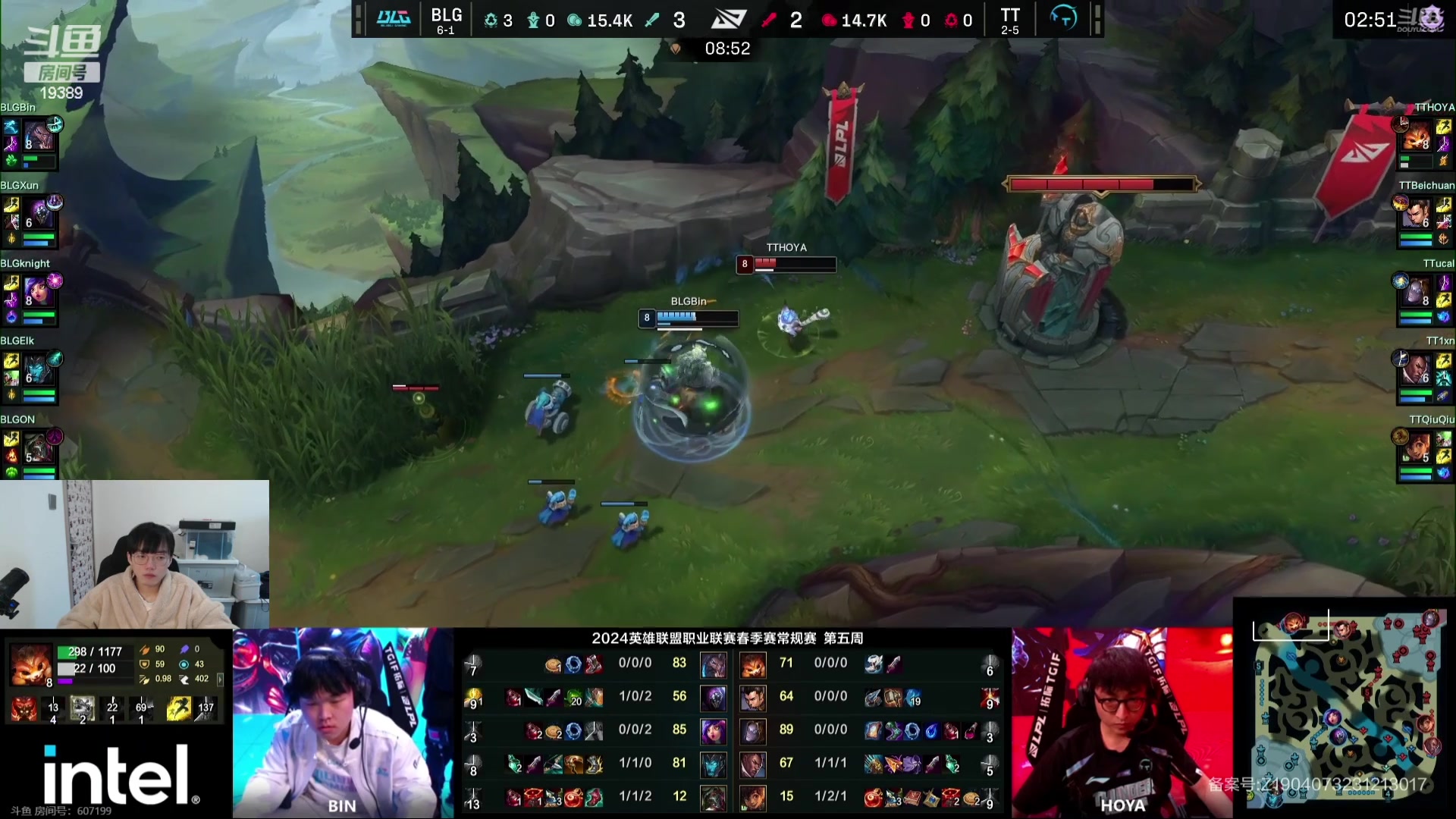 【2024-02-27 16点场】预言家lol：五点和张无忌新一解说比赛！