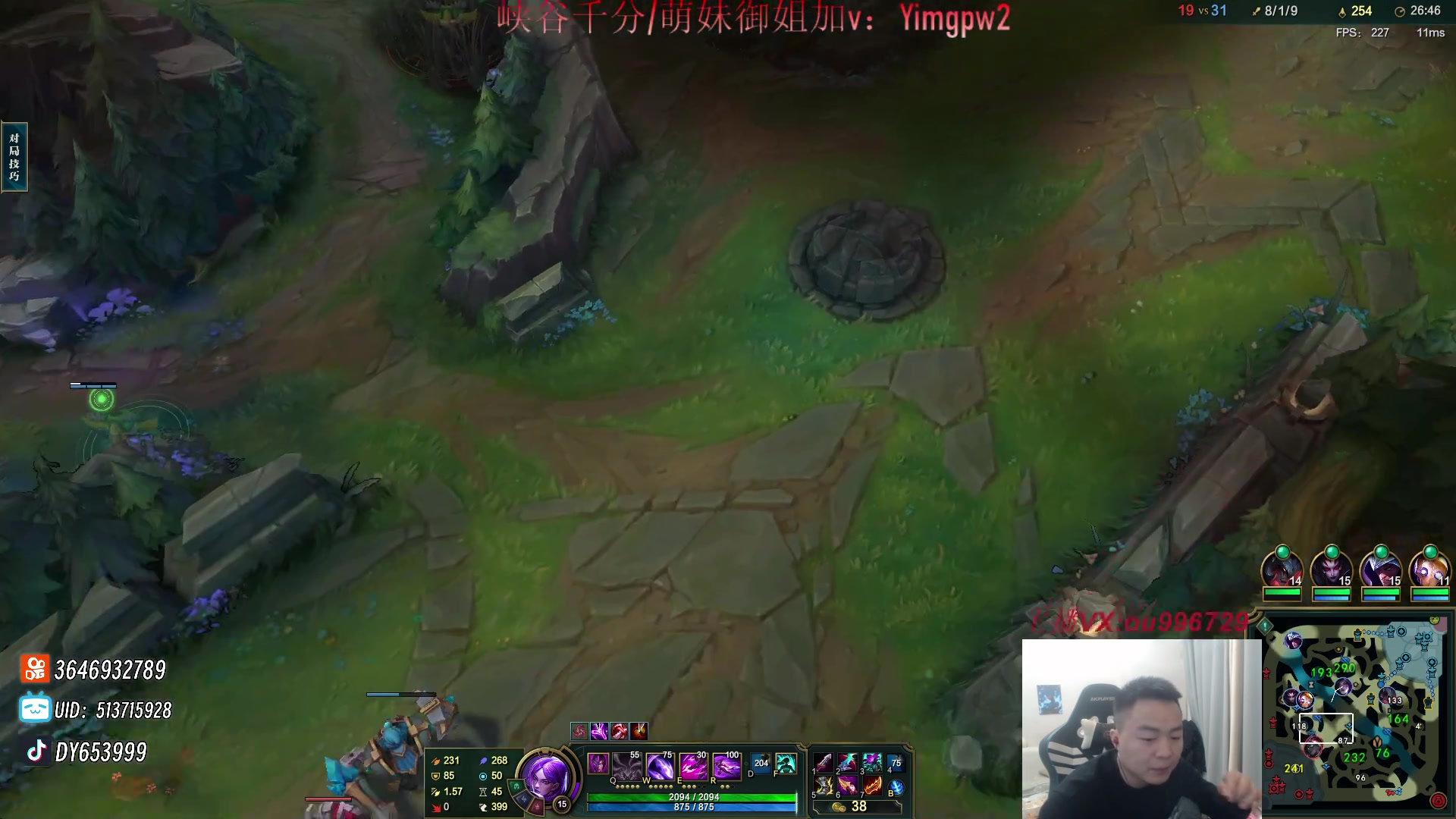 【2024-02-27 16点场】暗夜猎手光头强：第一vn：看一眼就大师