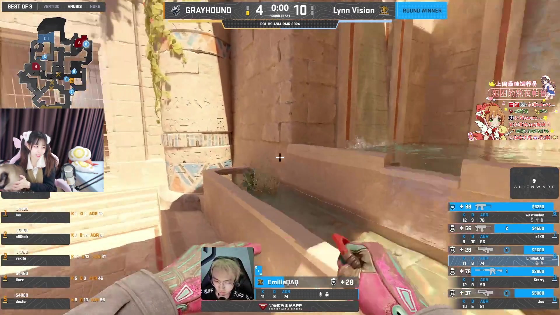 【2024-02-28 16点场】解说小樱sakura灬：【小樱】亚洲Major LVG加油