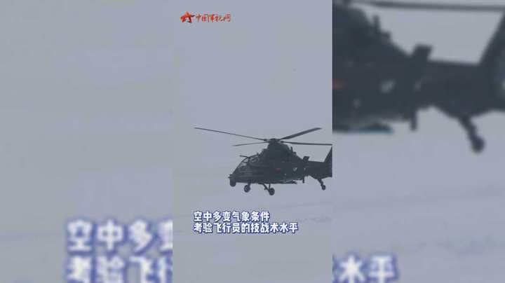 雪后飞行，看官兵多机型空中训练！