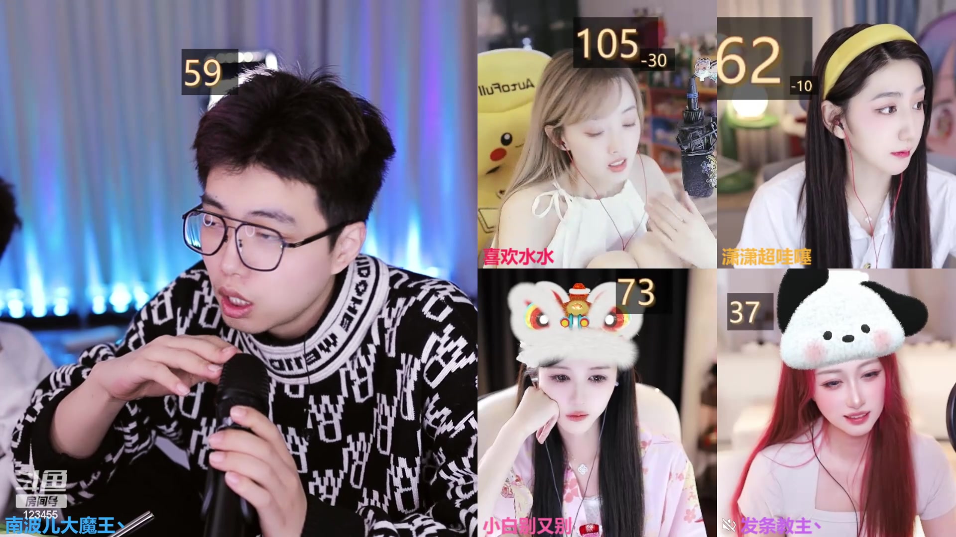 【2024-02-28 18点场】南波儿大魔王丶：5点弹幕PK兄弟们来了~