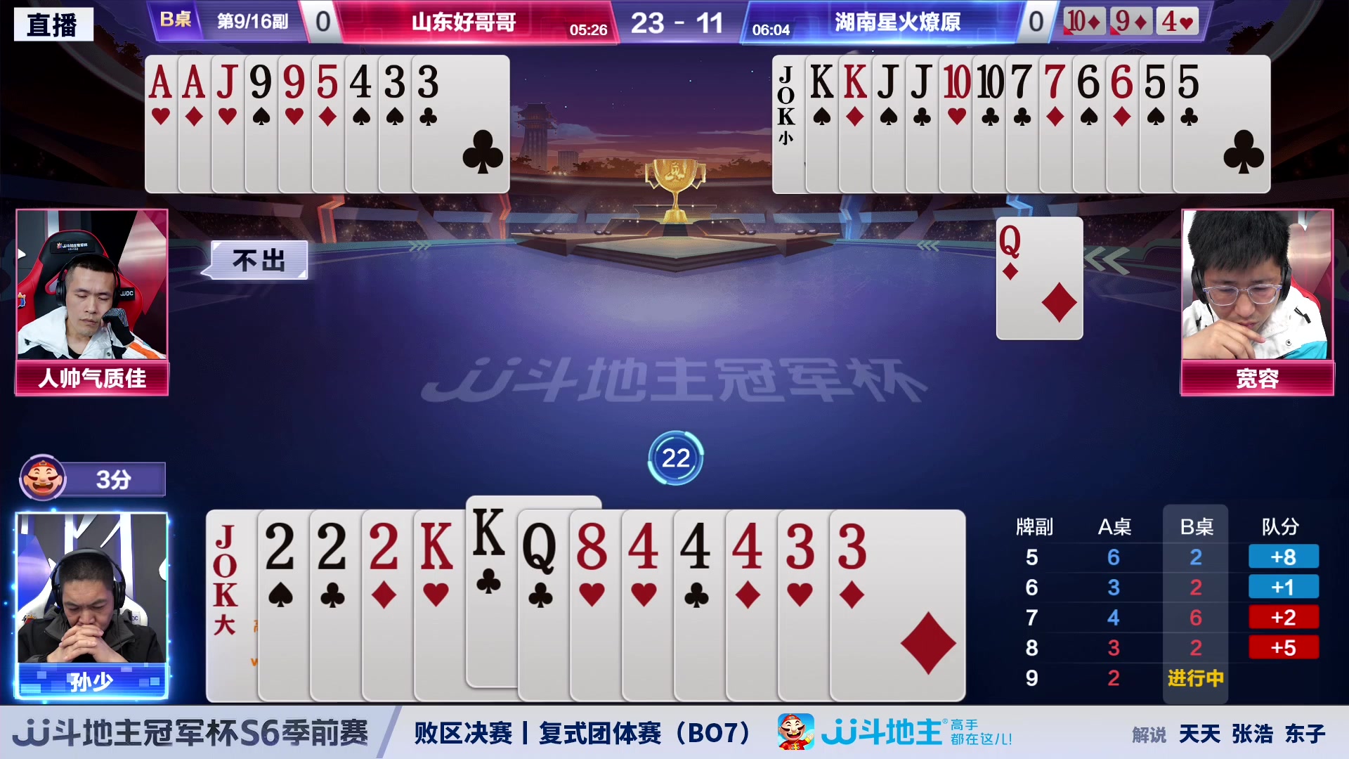 【2024-02-29 18点场】JJ斗地主官方：JJ斗地主冠军杯，季前赛直播中