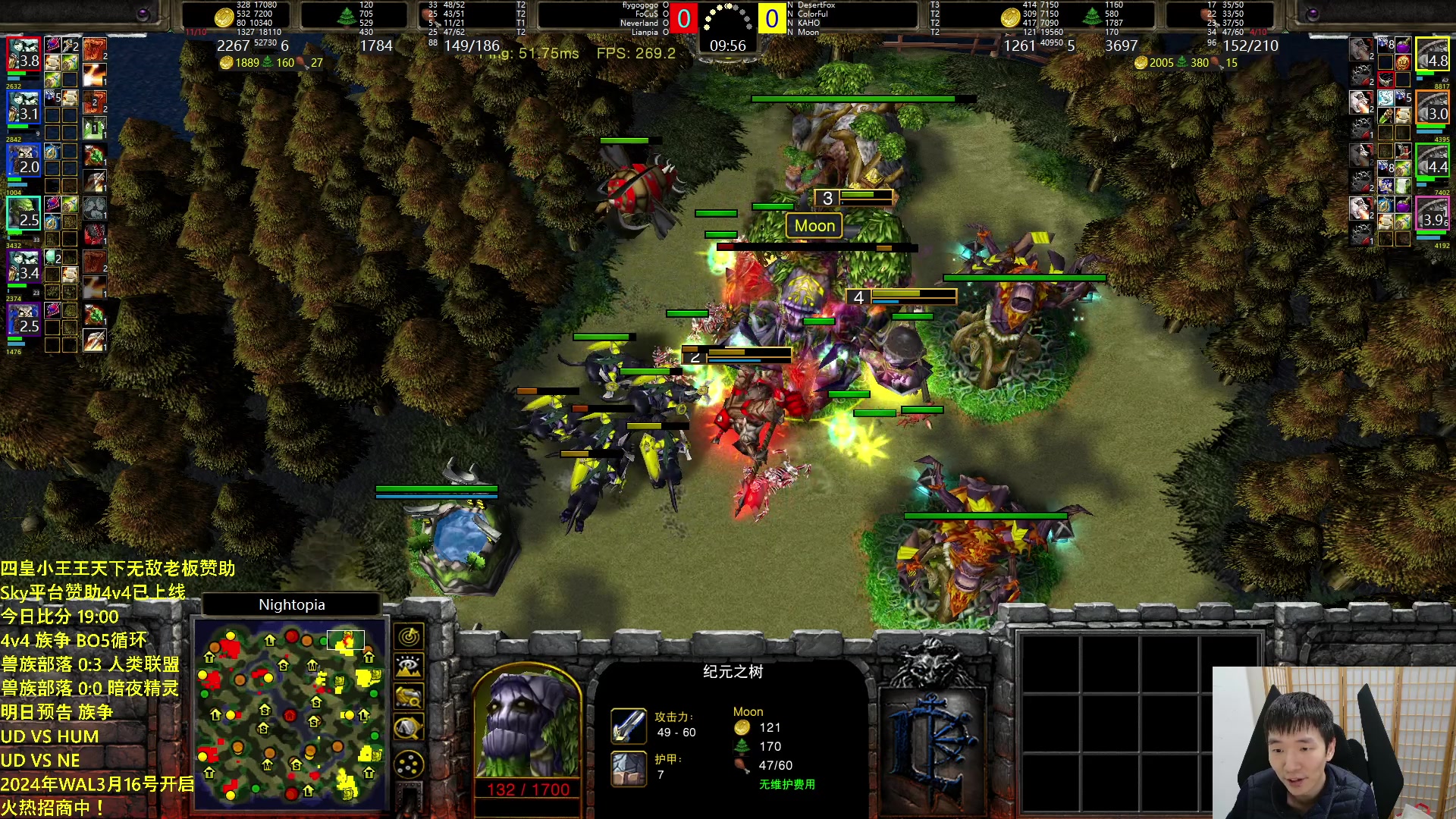 【2024-03-02 20点场】Infi小王：【直播】族争！人类vs兽族 兽族vs精灵