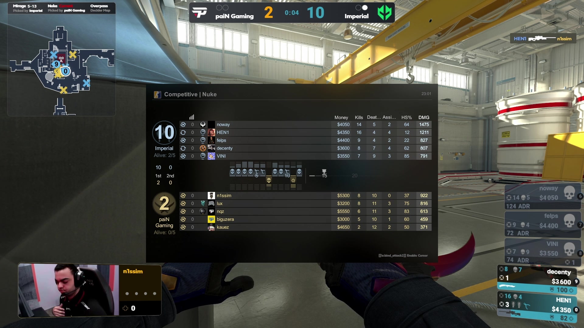 【2024-03-04 02点场】CSGO百岁三：双倍 美洲区 Pain vs Imp