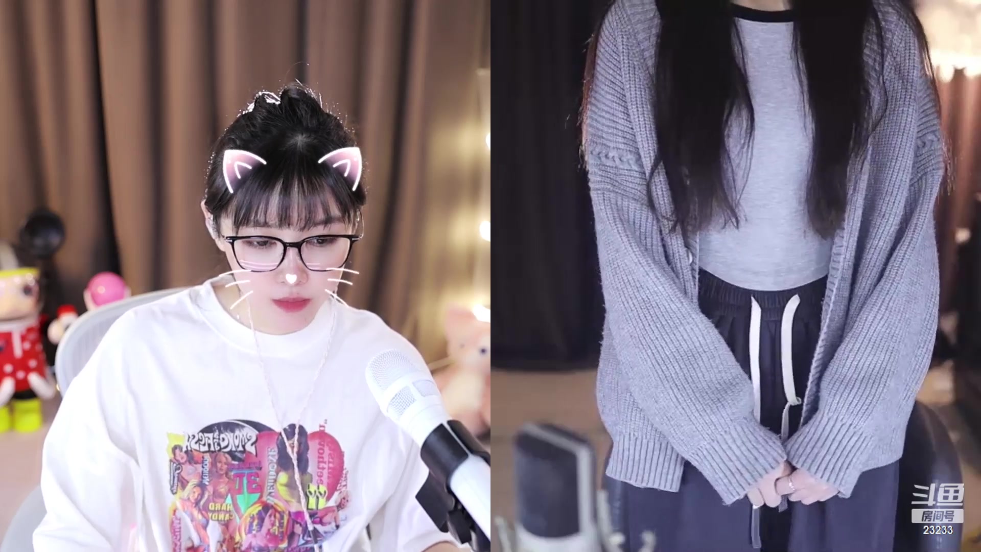 【2024-03-04 15点场】喵小莎：下午三点 晚上11点，