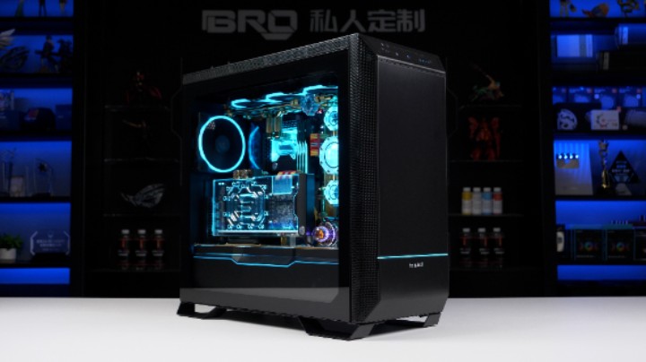 【BRO水冷私人定制】德商必酷 Dark Base Pro 901 分体式水冷 方案展示