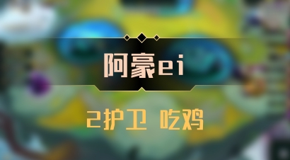【阿豪ei】2护卫 吃鸡