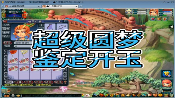 梦幻西游超级圆梦鉴定开玉