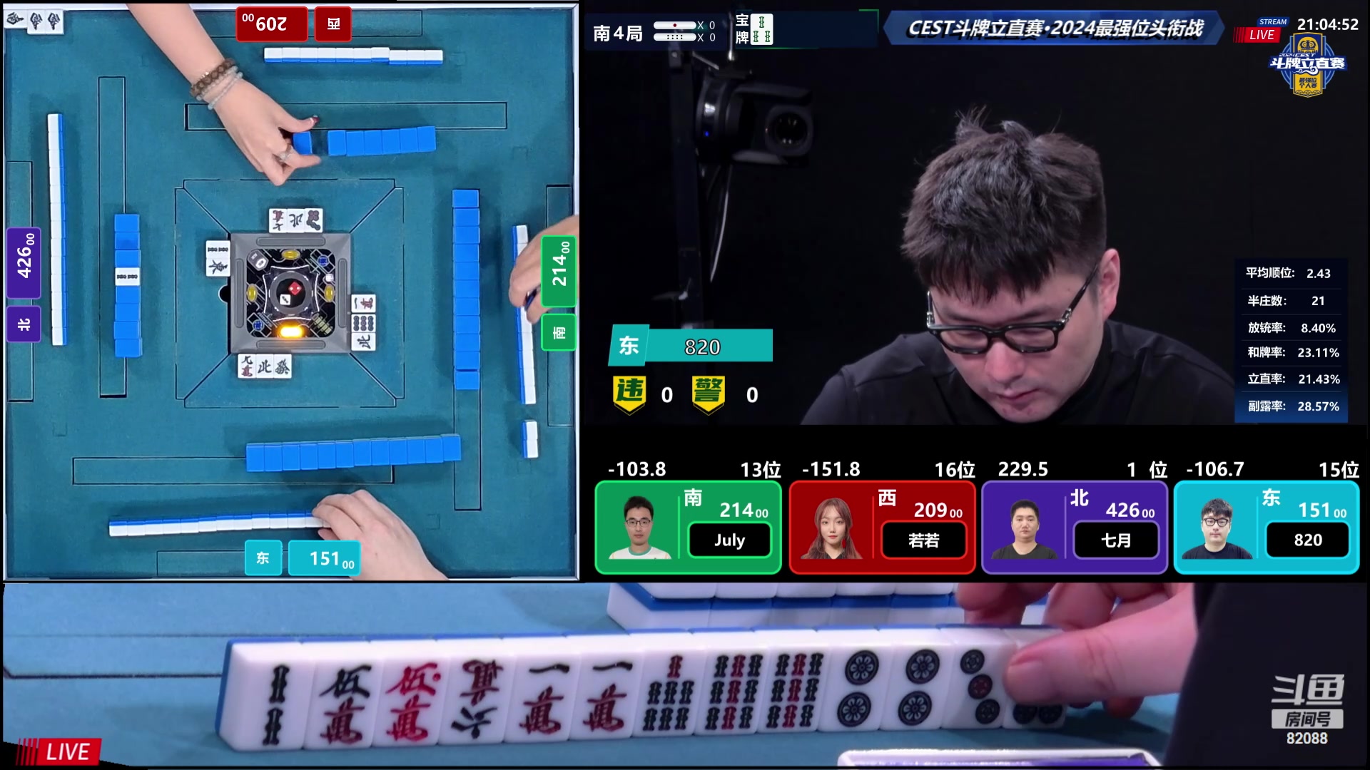 【2024-03-09 20点场】820邹倚天：周末友人，晚上7点CEST个人赛！