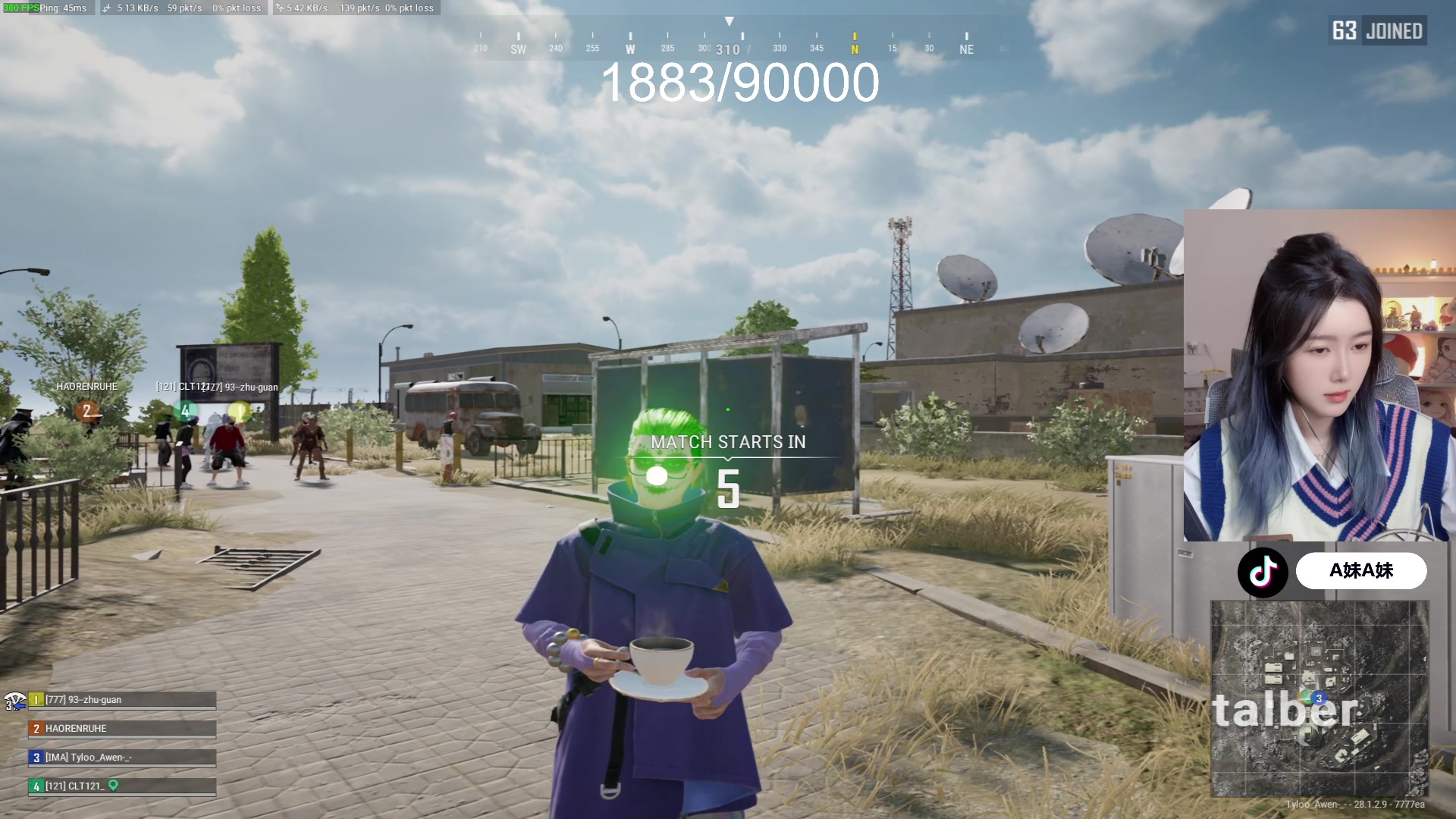 【2024-03-09 16点场】A妹A妹：【呆猪】新人主播 10011