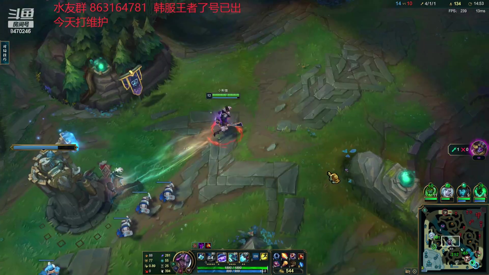 【2024-03-14 00点场】小老板丶艾克：71胜率韩服已王者，回来打维护