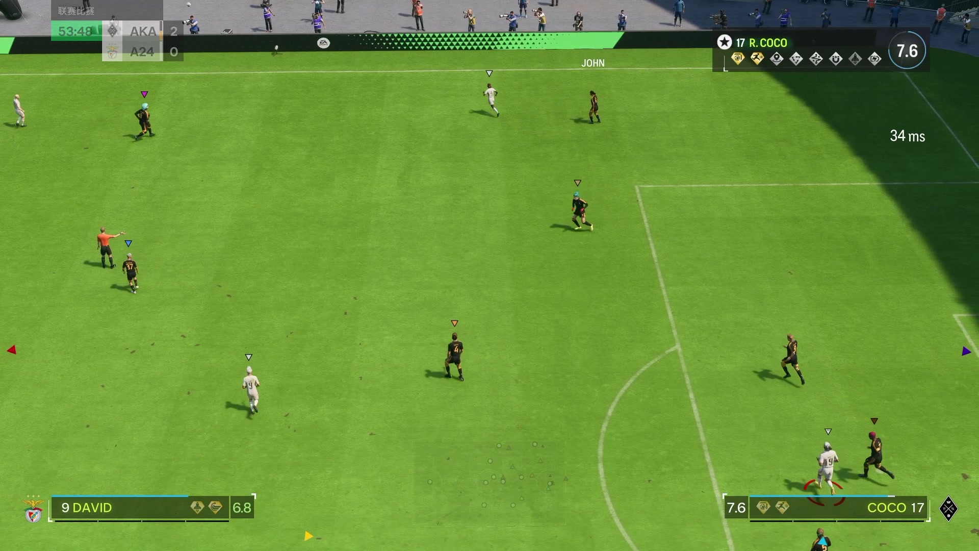 【2024-03-14 22点场】COCO花式FIFA：DR奖励大改！新赛季冲鸭