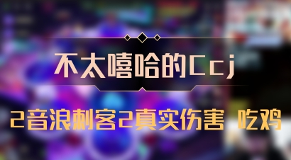 【不太嘻哈的Ccj】2音浪刺客2真实伤害 吃鸡