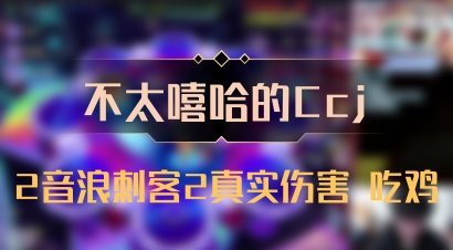 【不太嘻哈的Ccj】2音浪刺客2真实伤害 吃鸡