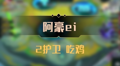 【阿豪ei】2护卫 吃鸡