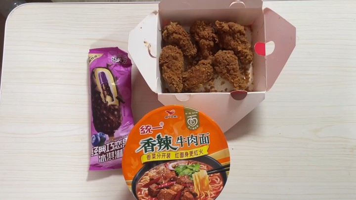 炸鸡雪糕泡面！超人JAX生活记录156