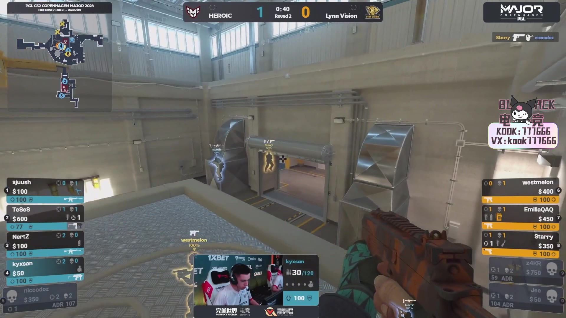 【2024-03-17 21点场】CSGO百岁三：MAJOR！SAW vs KOI