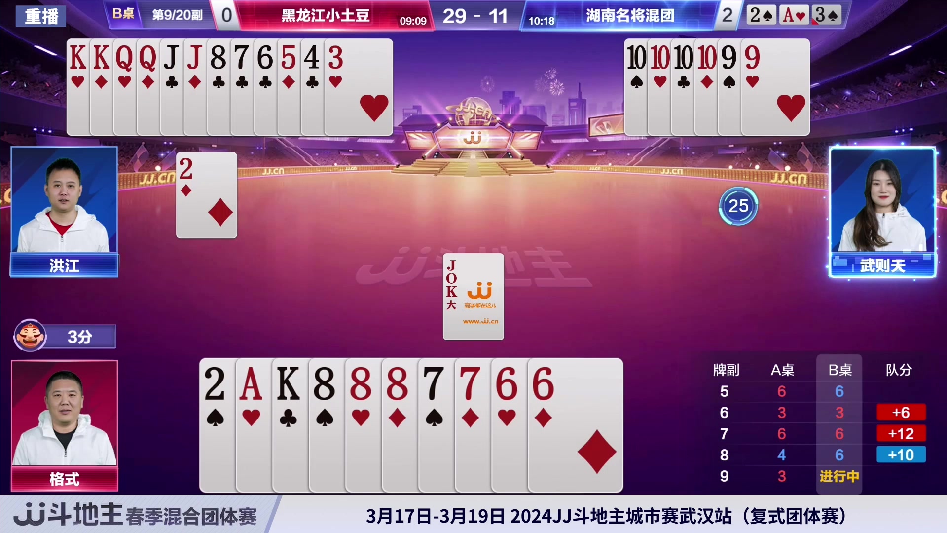 【2024-03-18 10点场】JJ斗地主官方：3月18日 春季赛精彩开始！