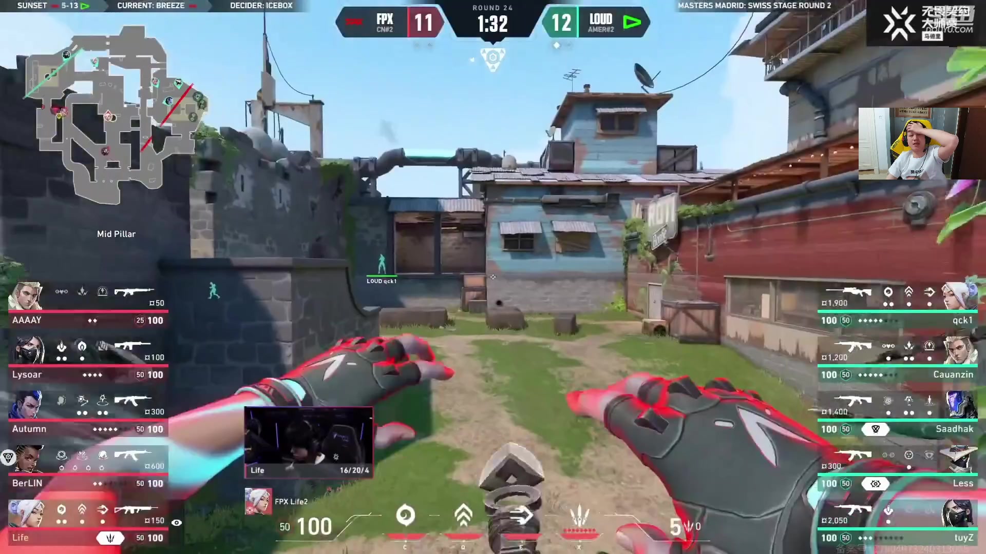 【2024-03-18 00点场】yjjimpaopao：大师赛23 FPX-LOUD