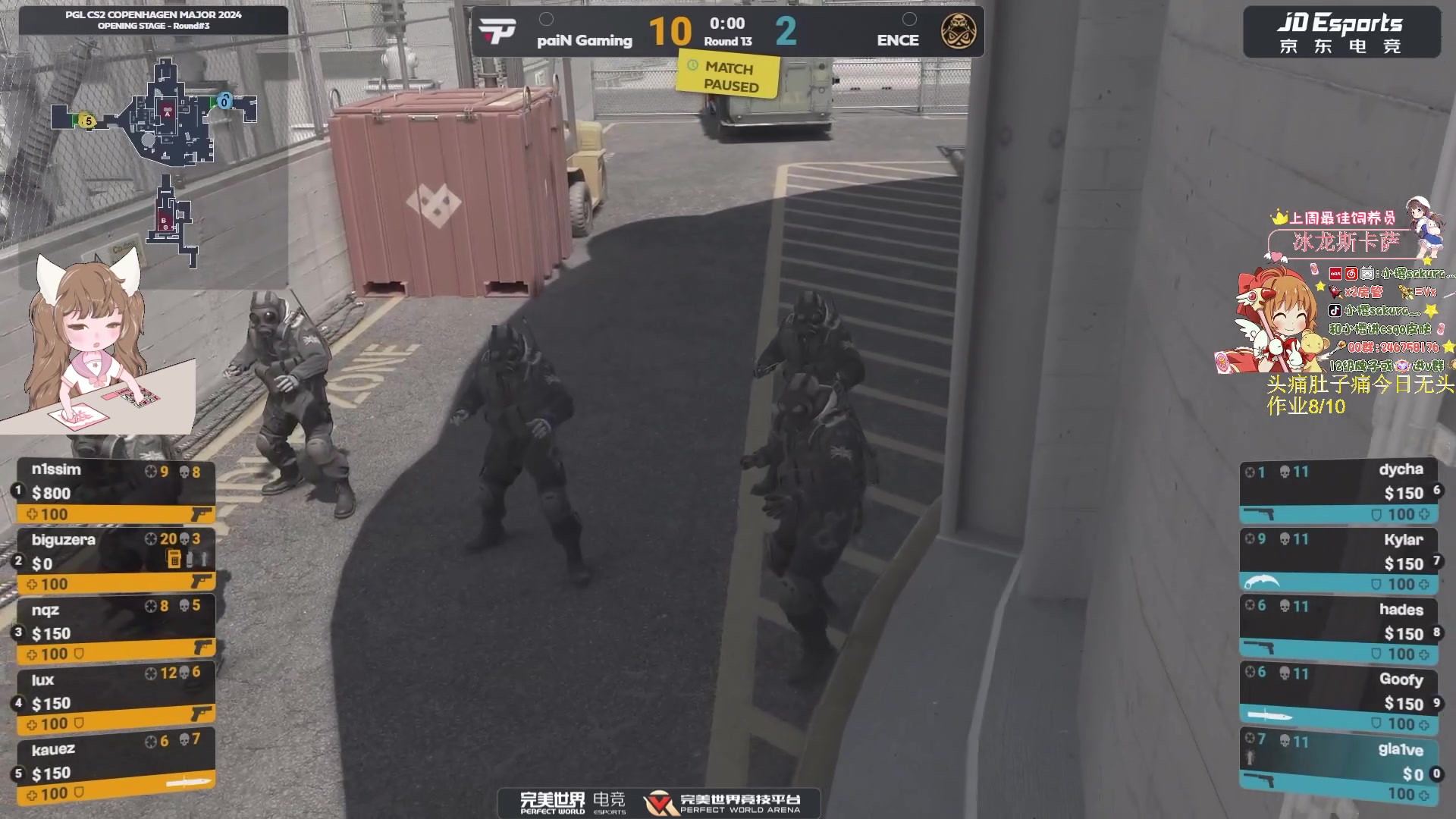 【2024-03-18 19点场】解说小樱sakura灬：【小樱】Major HRC VS EF