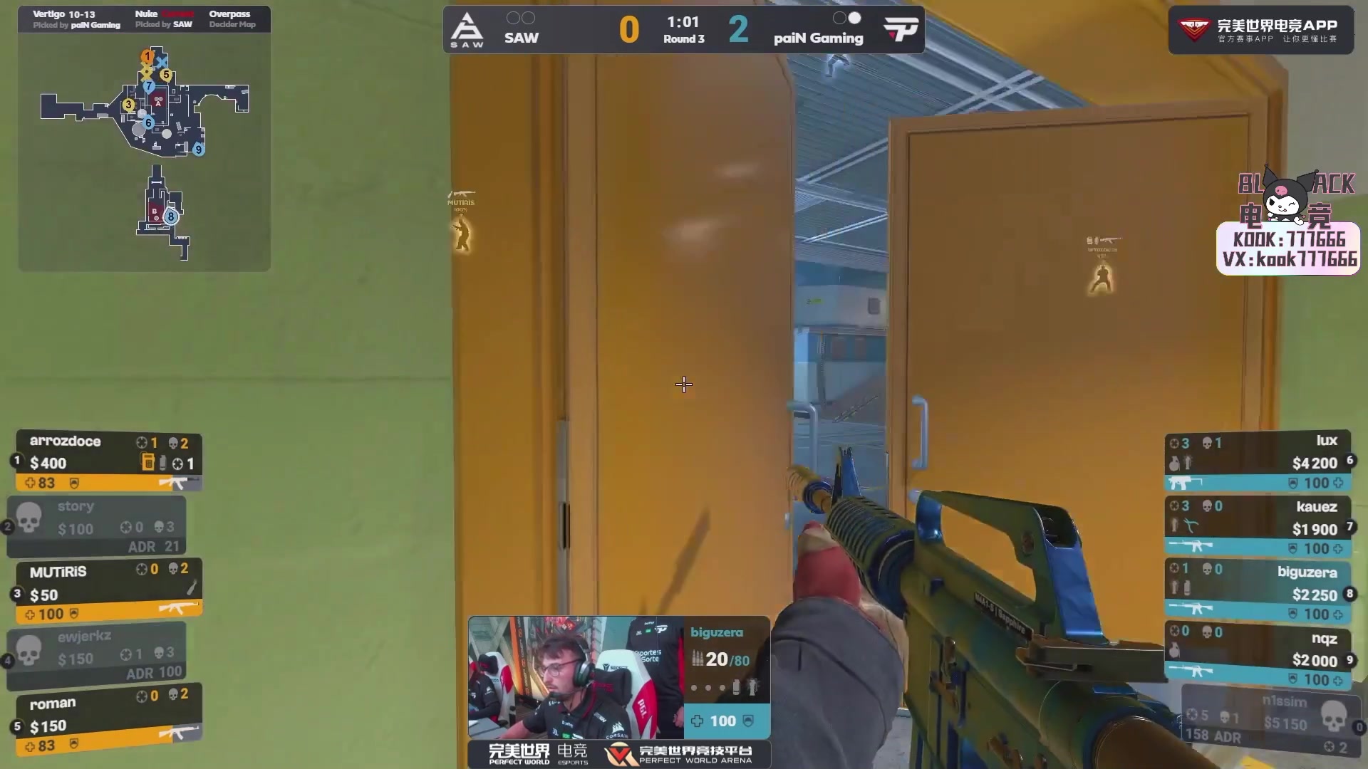 【2024-03-19 23点场】CSGO百岁三：ENCE vs FURIA BO3