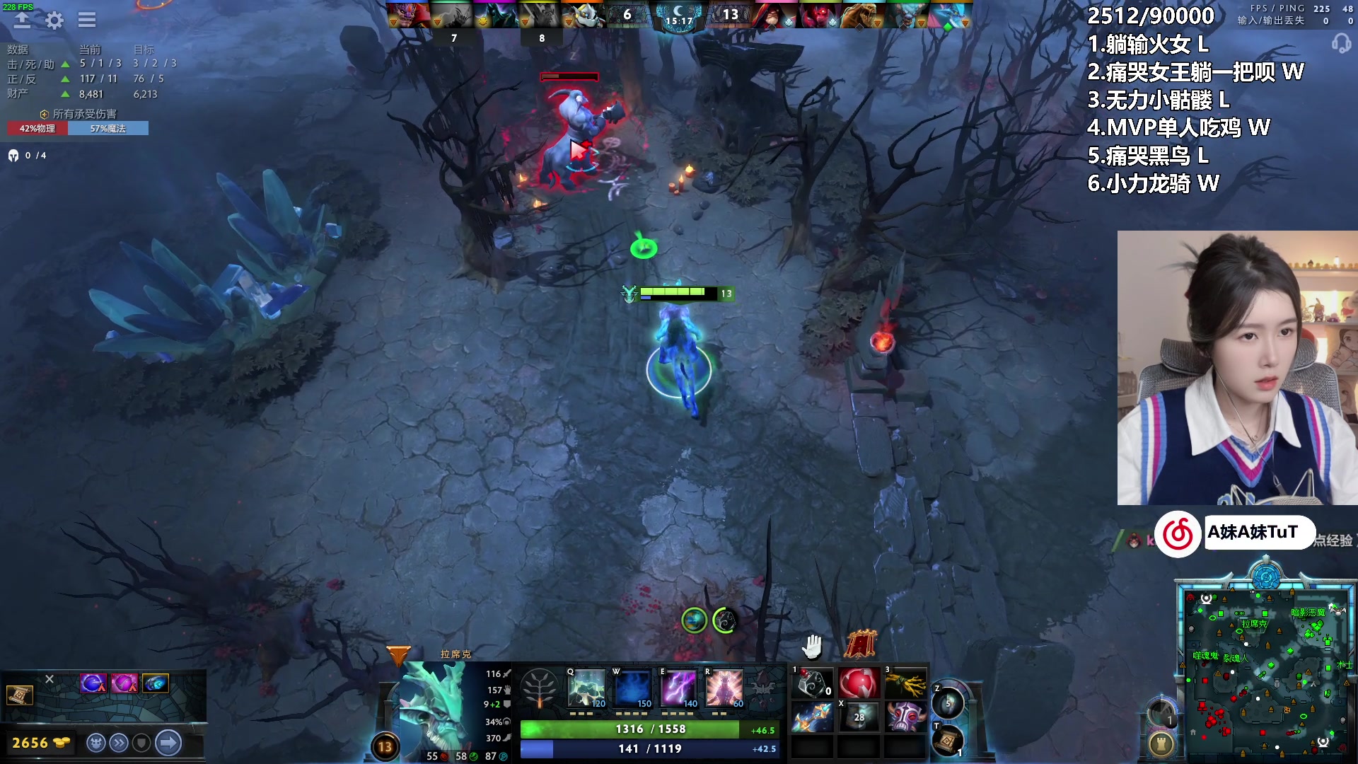 【2024-03-19 23点场】A妹A妹：【呆猪】10011 新人主播的直播间