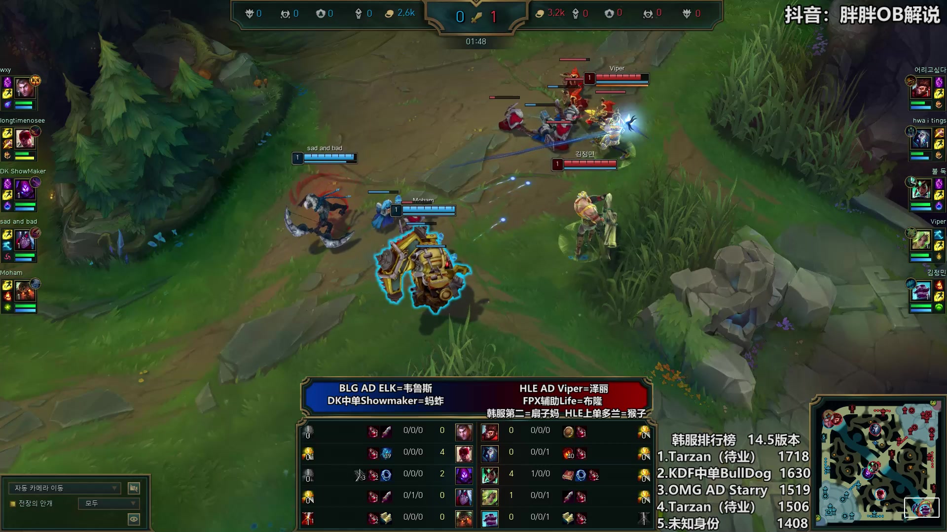 【2024-03-20 01点场】胖胖灬：胖胖OB：WBG强啊，大概率没季后赛