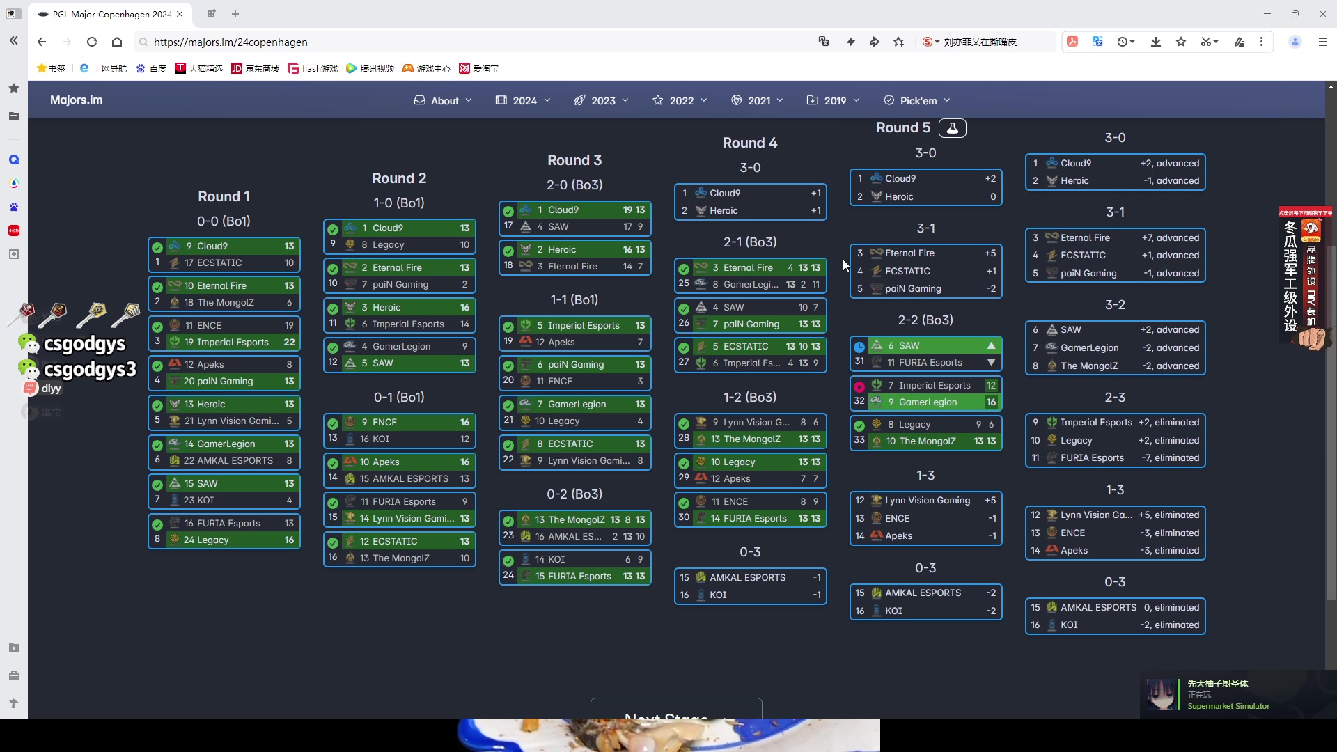 【2024-03-21 00点场】椰汁糕冬瓜强：哥本哈根major！