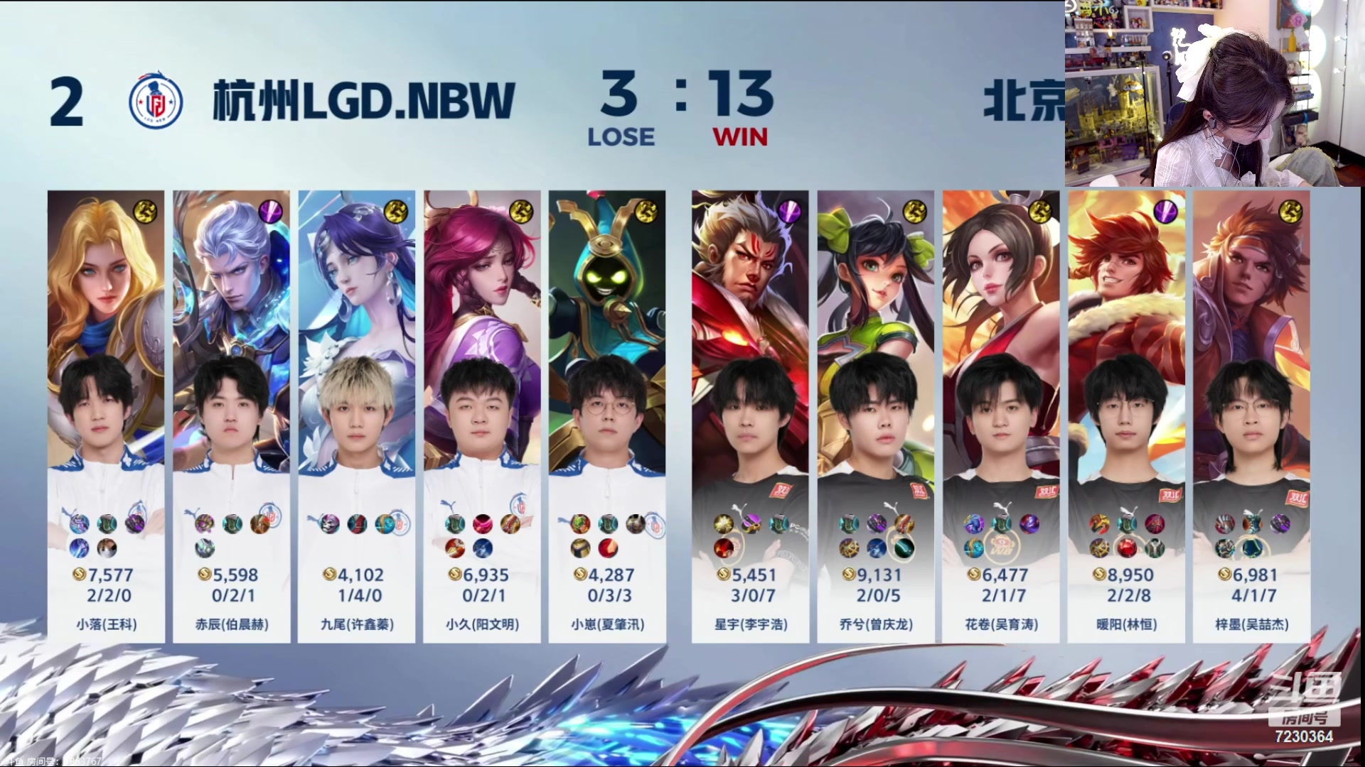 【2024-03-22 22点场】解说小鹿呀：猪哼小鹿：LGD vs WB