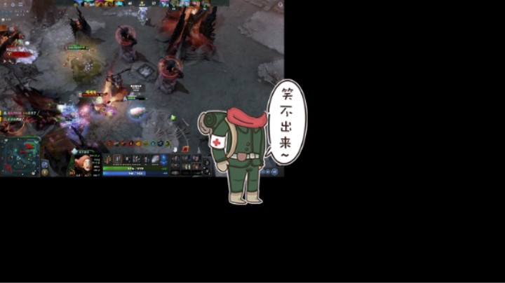 惨兮兮dota2中单宙斯败北，以为优势结果被一波拆了老家哈哈哈