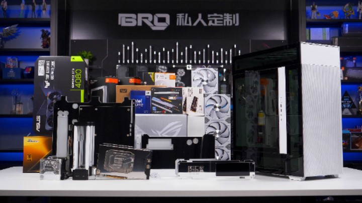 【BRO】电脑中的“变形金刚“ INWIN 魔飞xBRO联名款分体水冷电脑