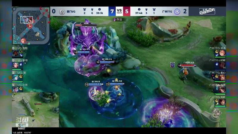 【2024-04-14 15点场】YTG丶落幕：广州TTG vs 厦门VG