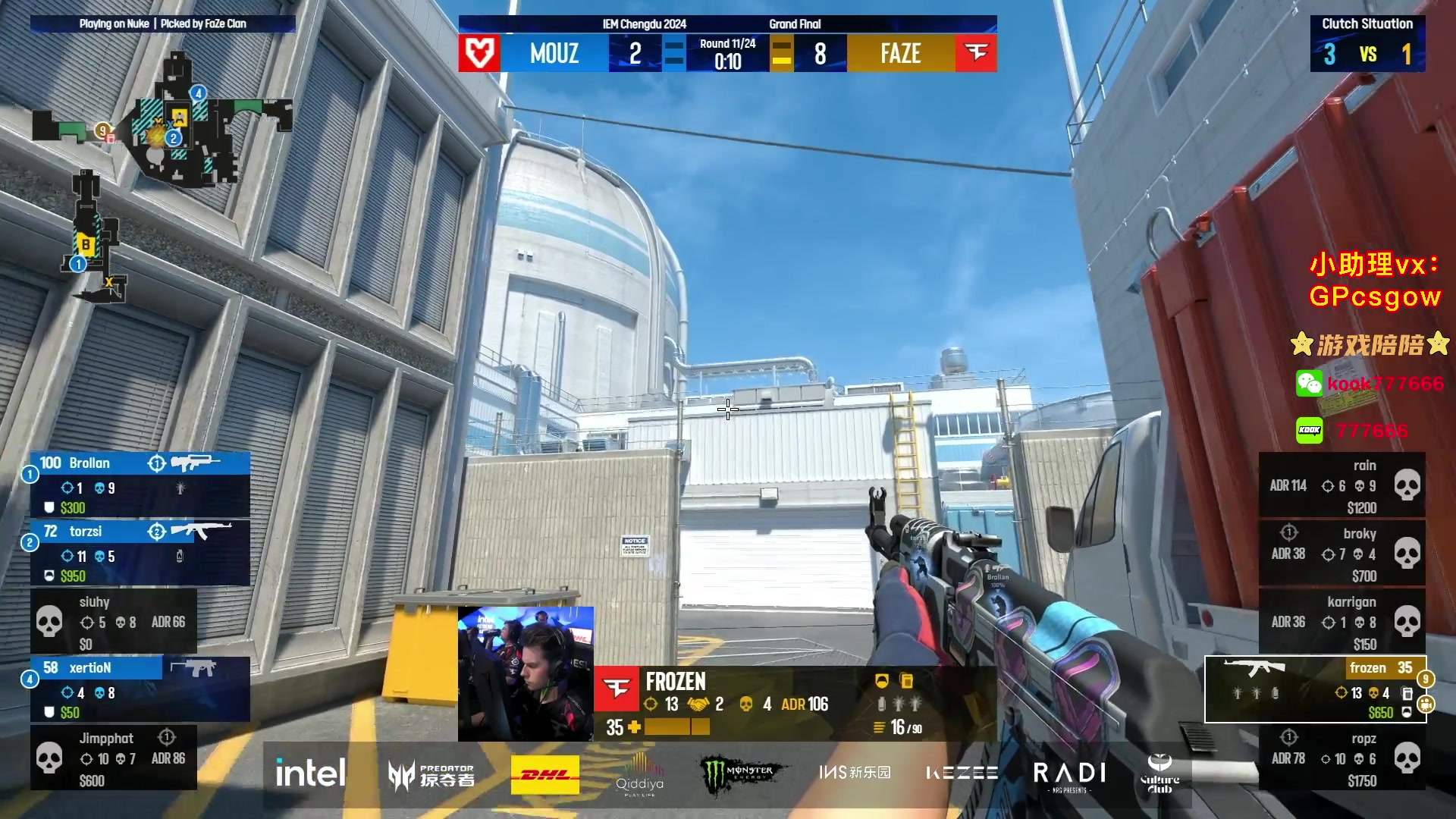 【2024-04-14 19点场】玩机器丶Machine：MOUZ VS FAZE BO3!