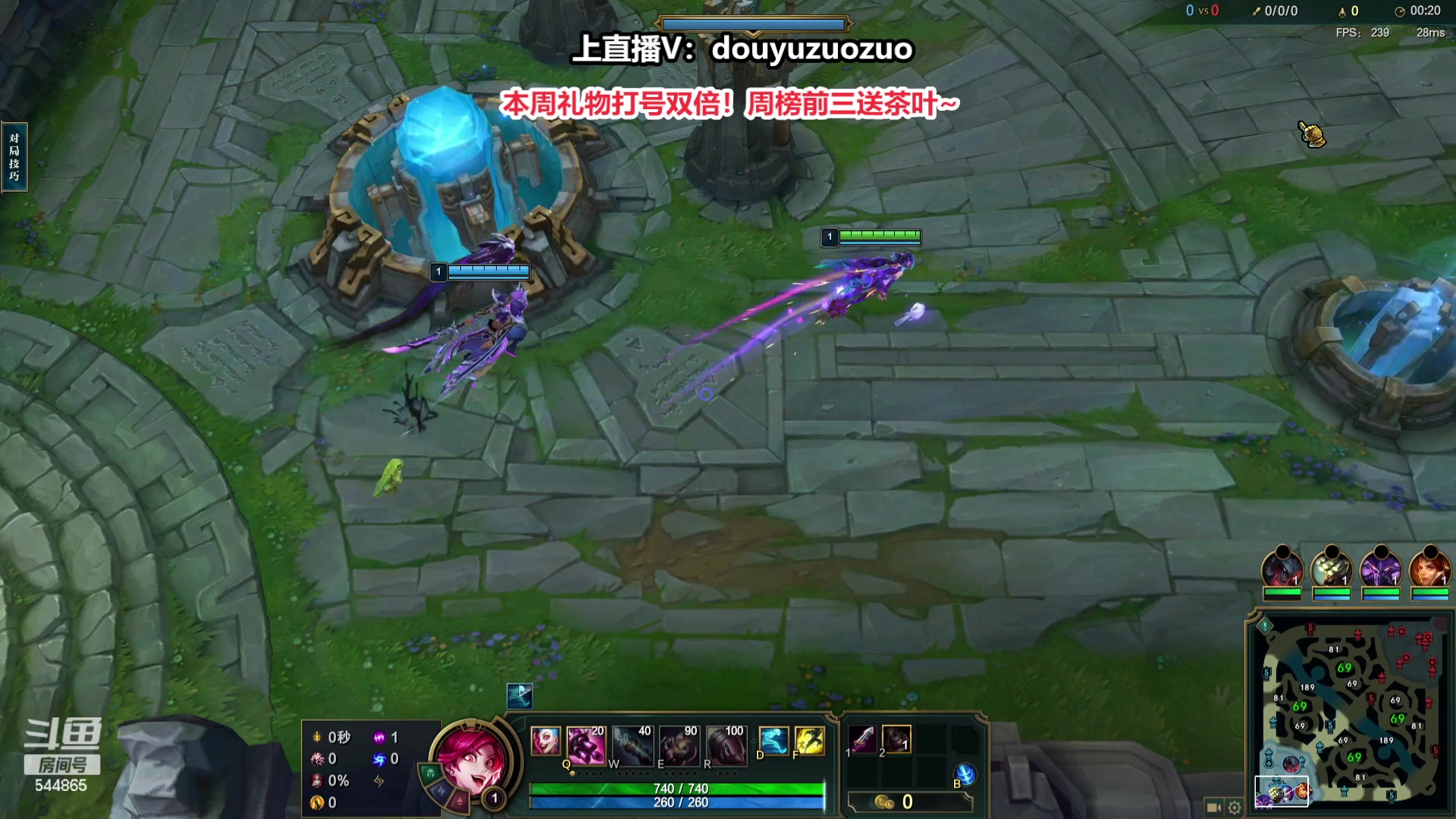 【2024-04-14 19点场】作作金克丝：铁皮双倍 作作金克丝 进来轻松上大师！