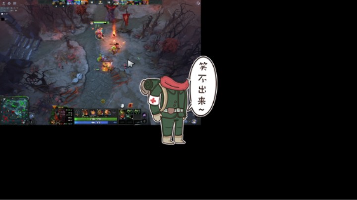 惨兮兮dota2中单火枪狙击手前面还行啊，结果被对面拉席克龙骑士剑圣发条技师萨尔推土机速推短痛，败北提名