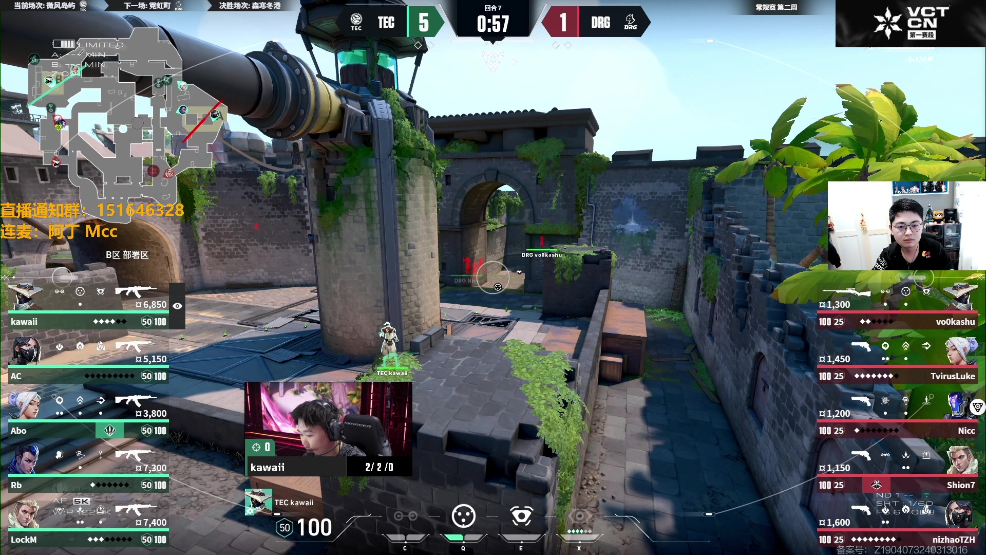 【2024-04-14 16点场】解说雨童：解说雨童：DRG vs TEC