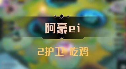 【阿豪ei】2护卫 吃鸡