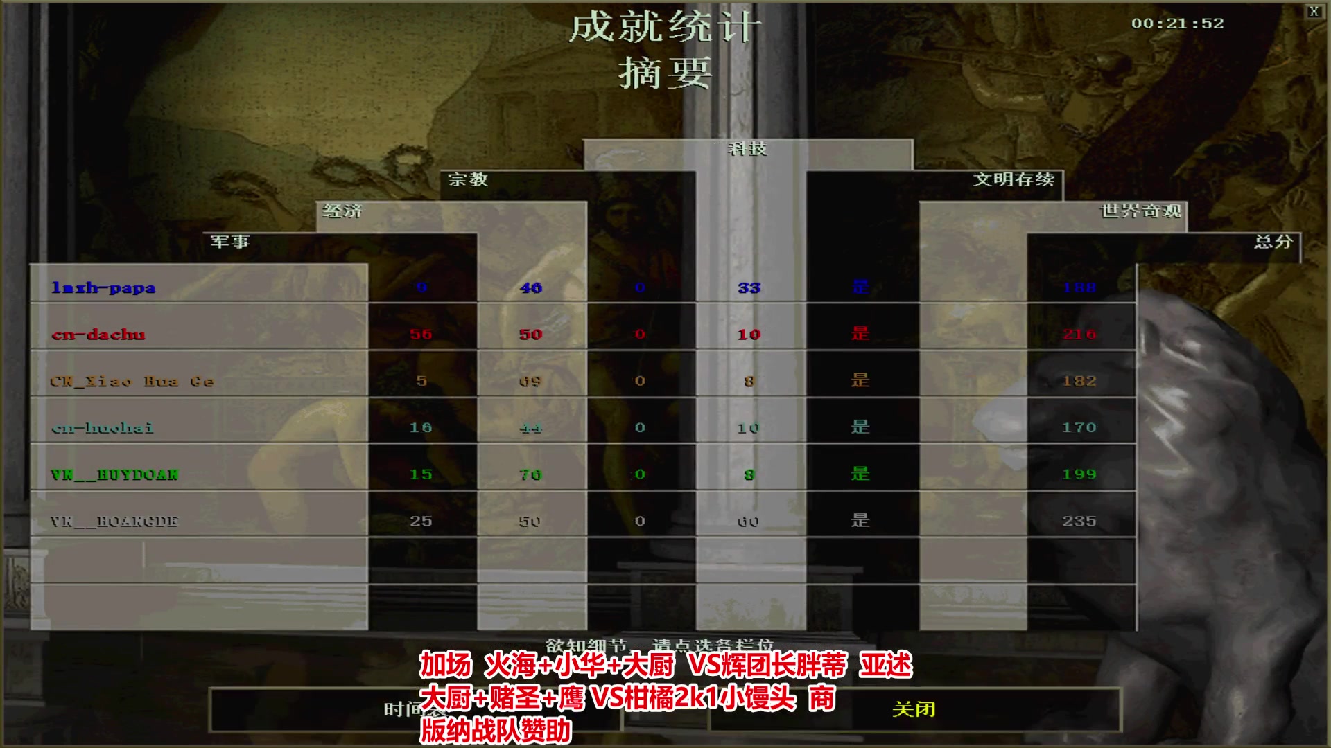 【2024-04-21 22点场】罗马协会：罗马协会直播